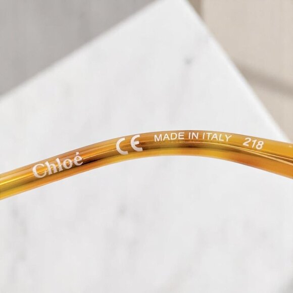 NIB Chloé Gold Sunglasses CE139S main image 7